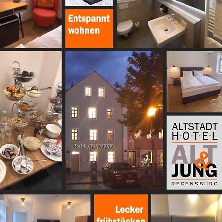 Altstadthotel Alt & Jung Regensburg Eksteriør billede